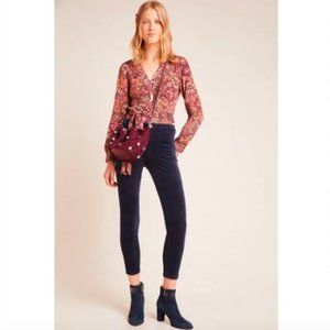 Anthropologie Pilcro & the Letterpress Navy Corduroy Pants